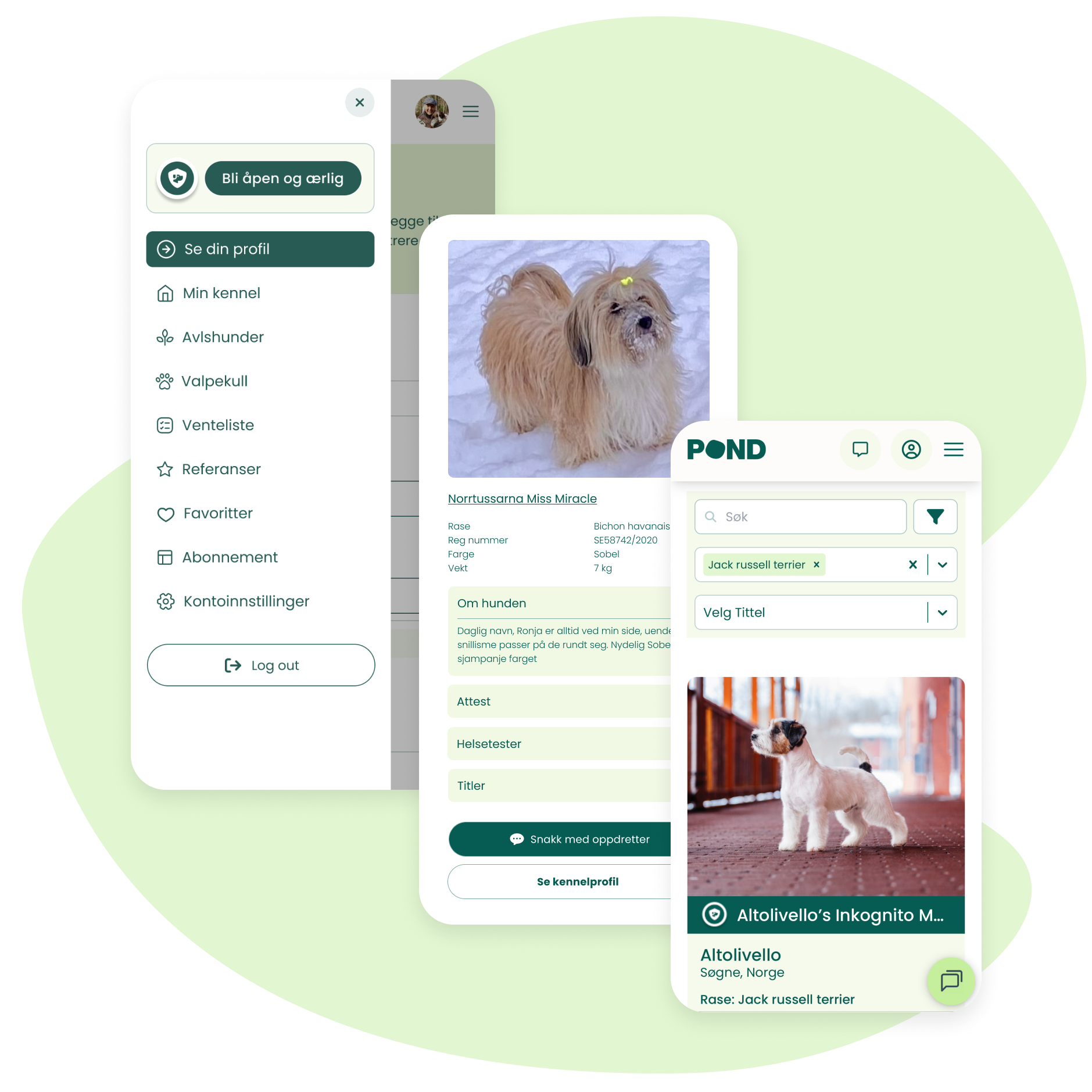 Hva er Avlshunder på Pond?