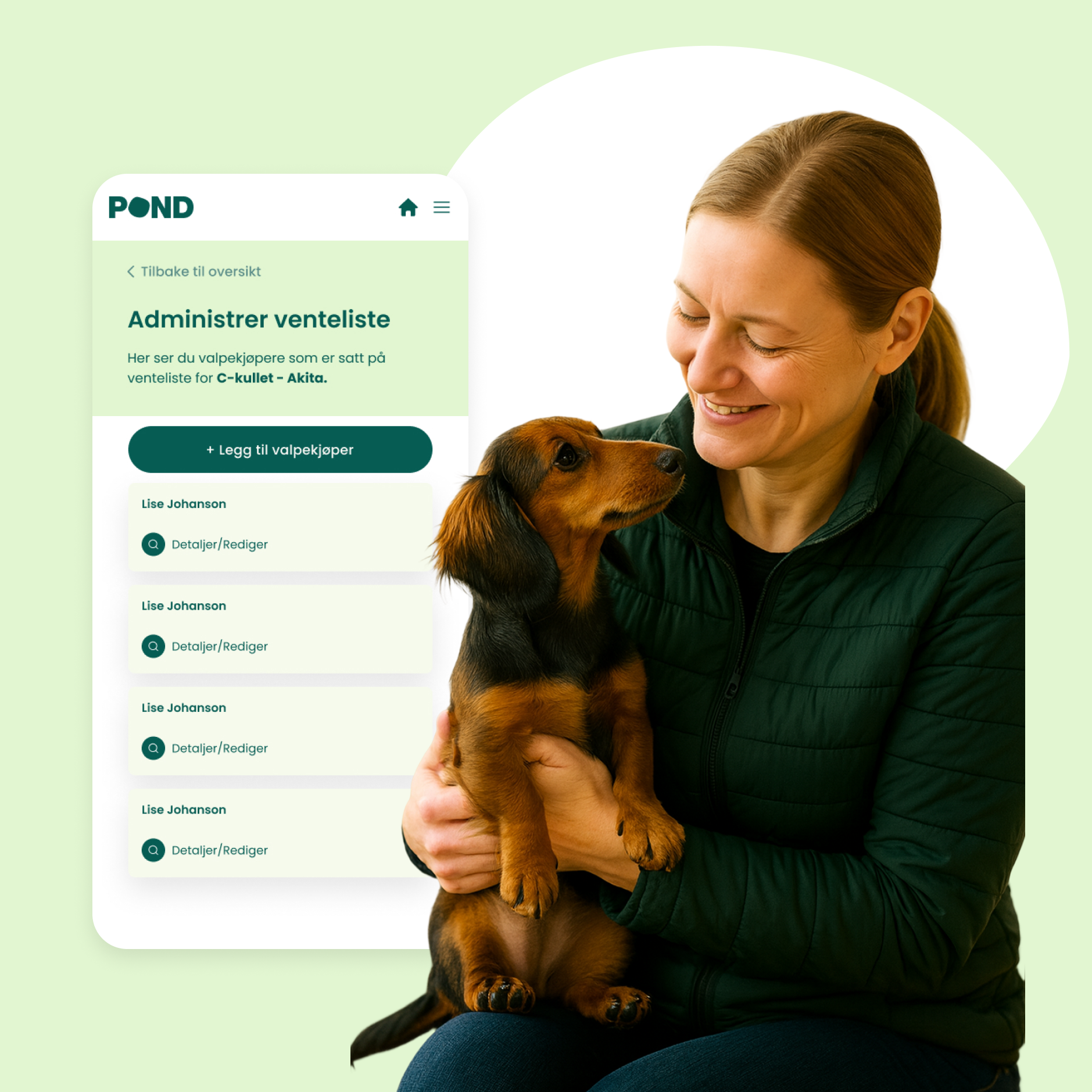 Venteliste for valpekjøp