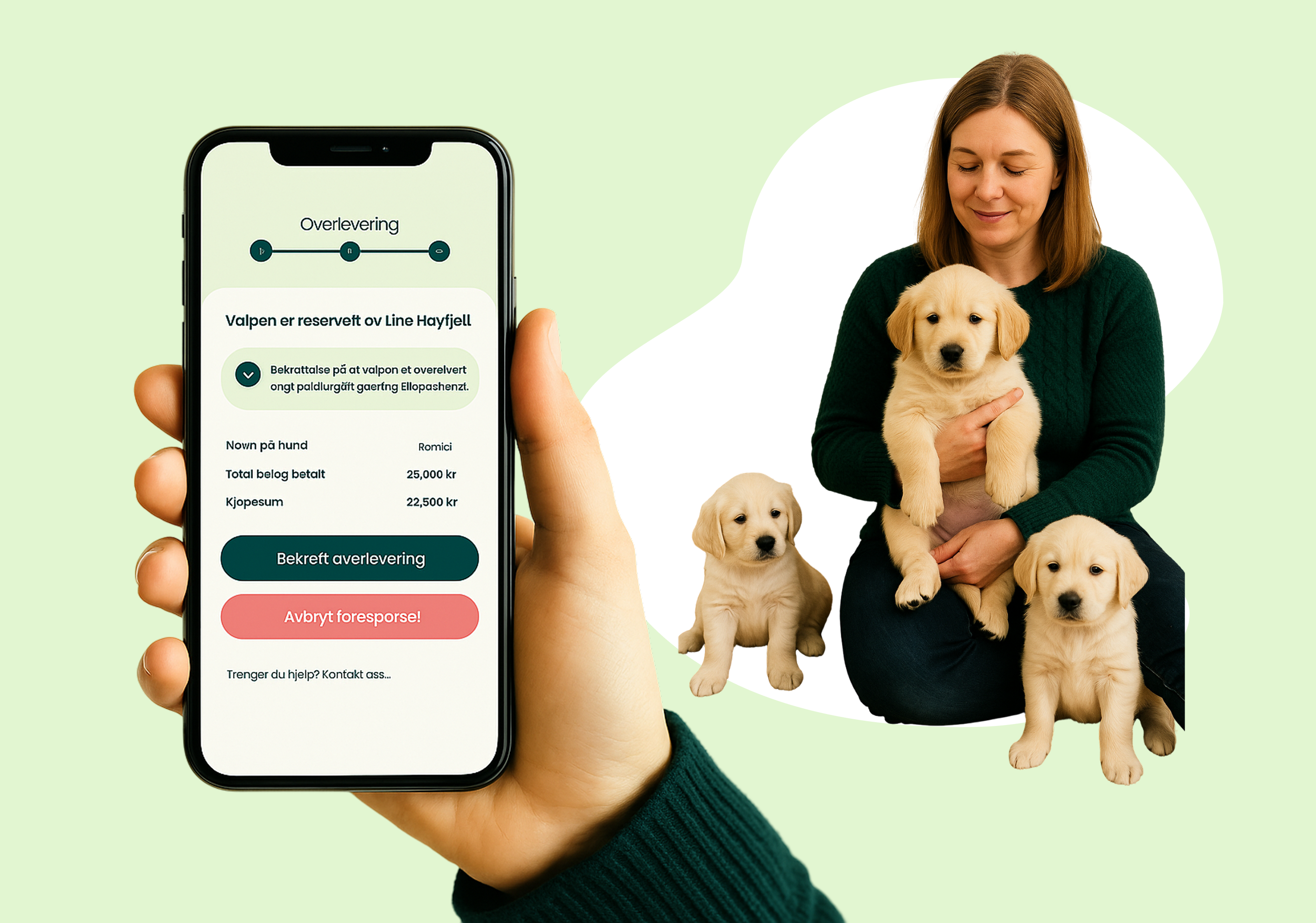 For oppdretter: Trygg betaling